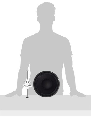 High Output 10 Inch Precision Transducer w/2.5-in Voice Coil - 8 Ohms